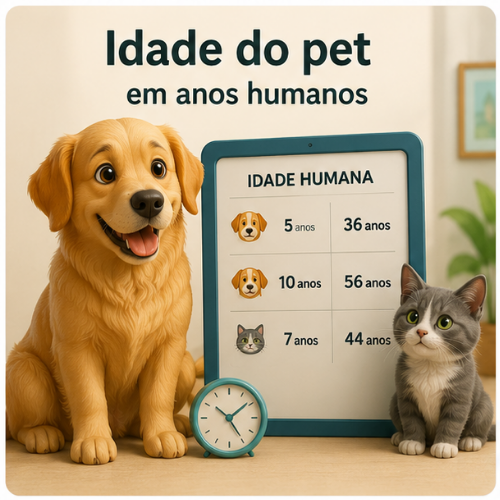 Idade do pet em anos humanos